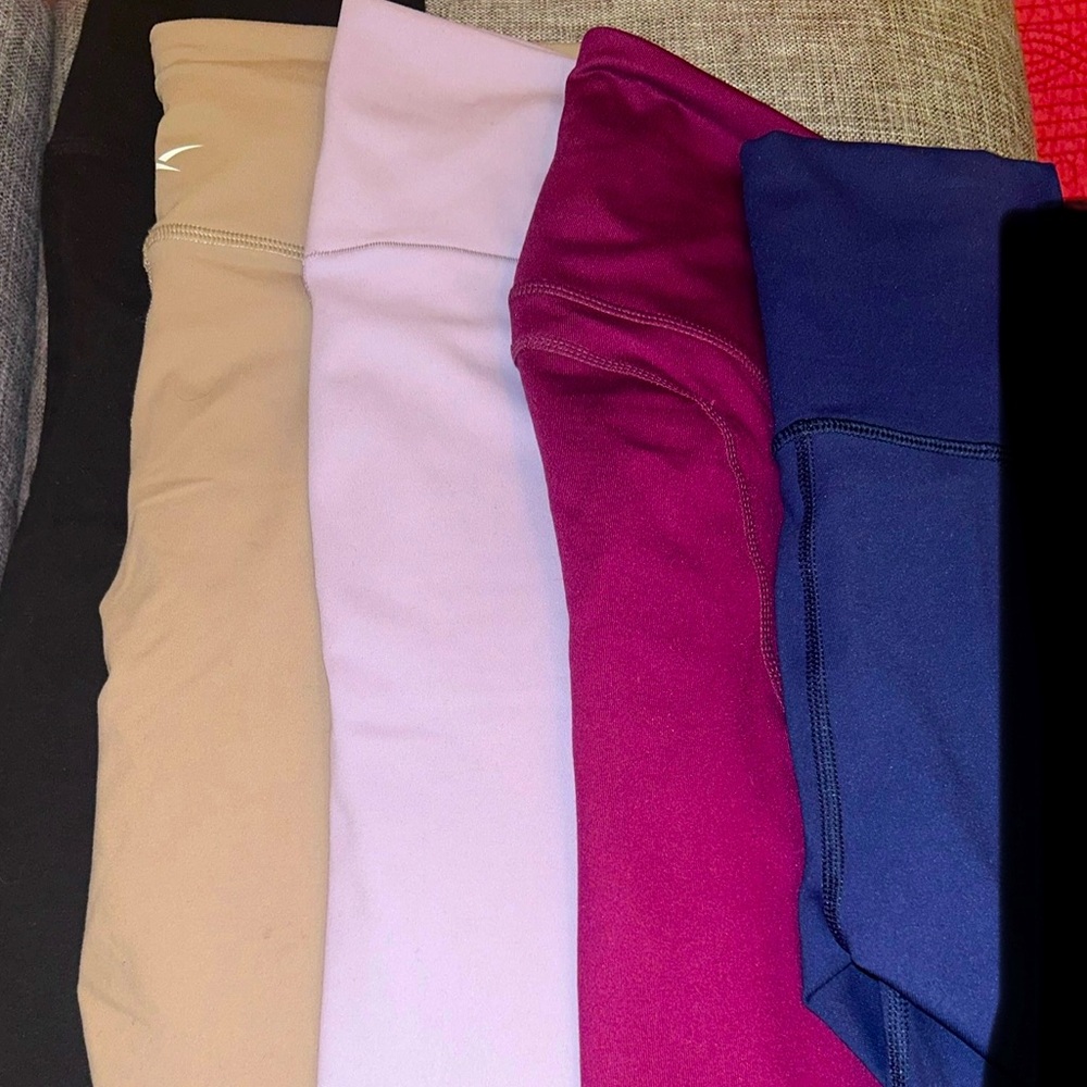 Leggings and Bike Shorts Bundle, 6 pairs, Fabletics, UniQlo, $15 per pair